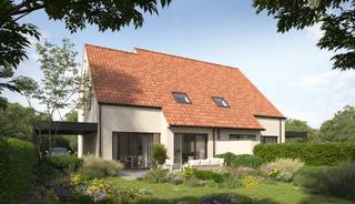 Op zoek naar je droomwoning? Hier woon je in de rustige en groene Populierenlaan, een charmante woonstraat met voornamelijk vrijstaande en halfopen woningen, op wandelafstand van het dorpscentrum. Dankzij de vlotte verbinding via de N2 bereik je in geen tijd Brussel en Leuven, waardoor je hier geniet van een perfecte balans tussen serene rust en optimale bereikbaarheid.

Ontdek deze landelijke halfopen woningen; elke woning beschikt over een ruime inkomhal met apart toilet, een lichte woon- en eetkamer met aansluitend een open keuken en berging, 4 slaapkamers, 2 badkamers en een aparte toilet boven. Door het gebruik van een warmtepomp, vloerverwarming en zonnepanelen geniet je van lage energiekosten (E-peil 0). Bovendien kan je zelf de afwerkingsmaterialen kiezen voor keuken, badkamer, vloeren en binnendeuren, zodat jouw woning volledig aansluit bij jouw persoonlijke stijl en wensen.

Benieuwd? Neem contact met ons op en ontdek de mogelijkheden.
