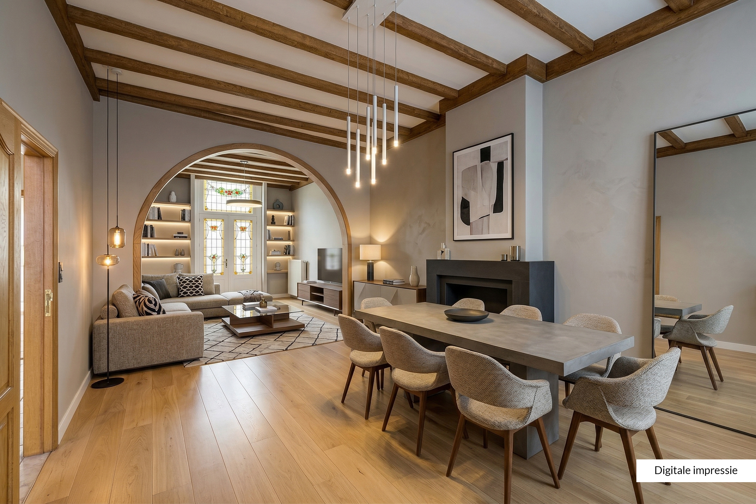 Zeer ruime woning met vier SLPK en grote zolder in Mechelen - foto 3