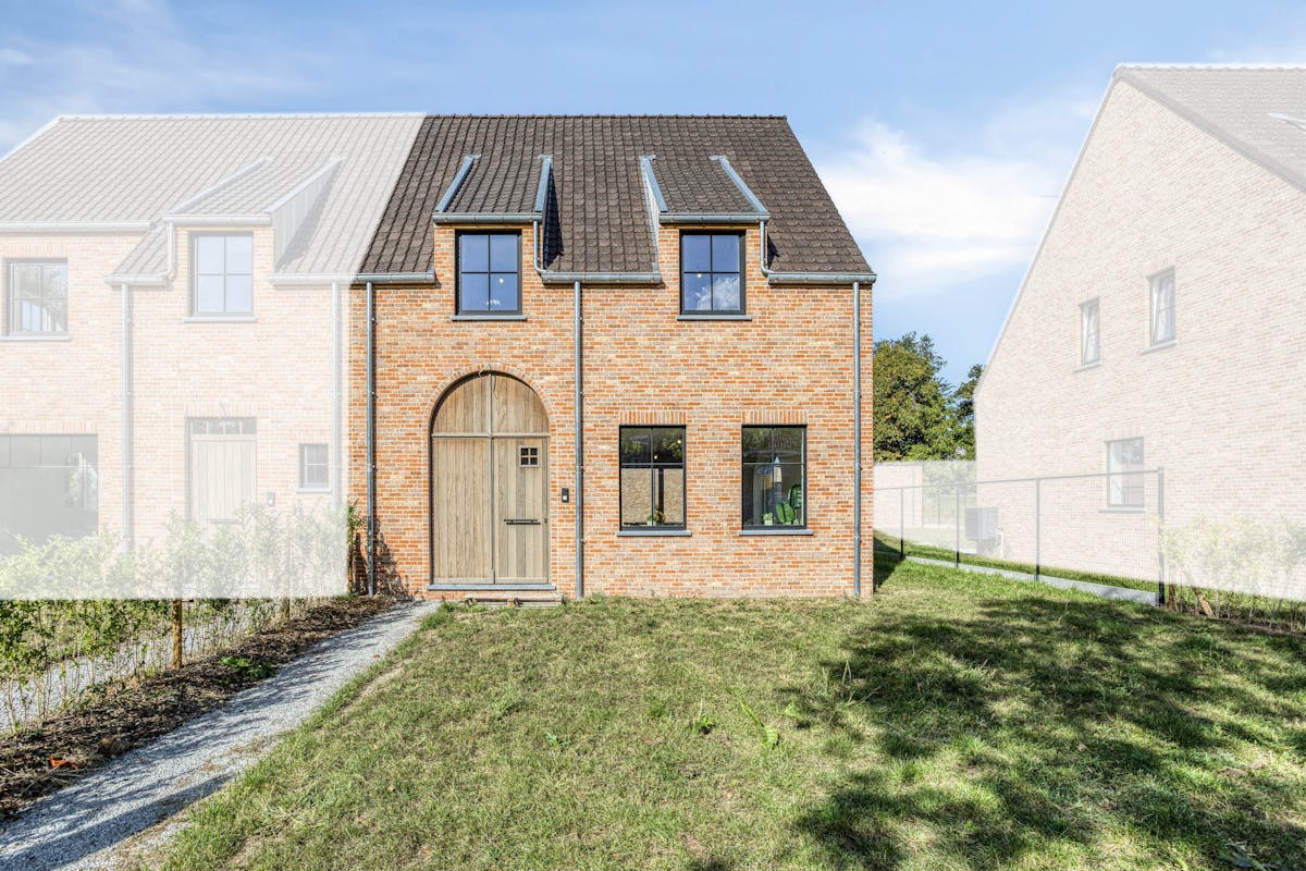 Nieuwbouw (6%) te koop in Elverdinge met 3 kamers en dubbele garage - foto 1