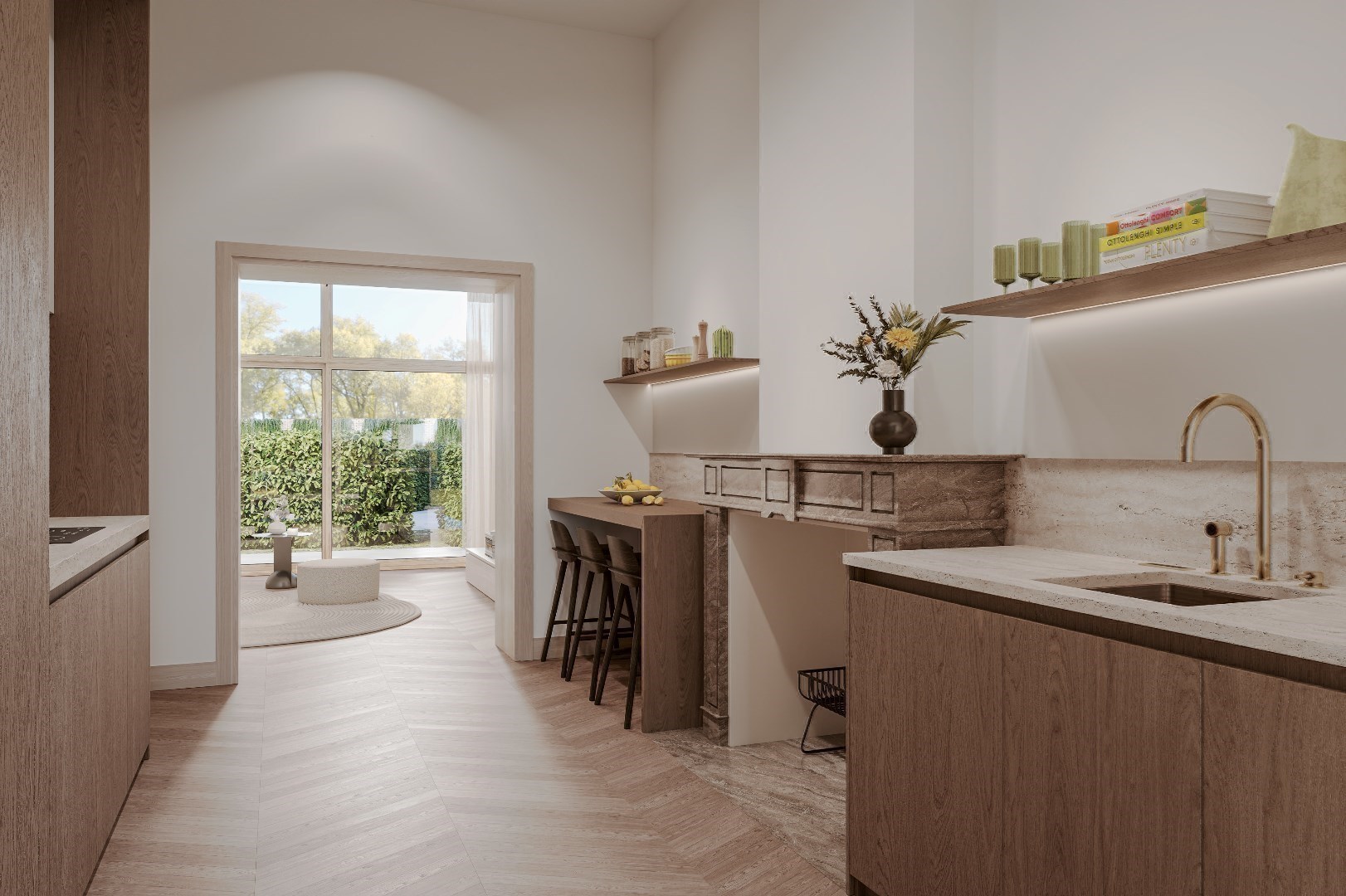 Gerenoveerde herenwoning in erfgoedsite Prinsenhof  - 6% btw mogelijk - foto 3