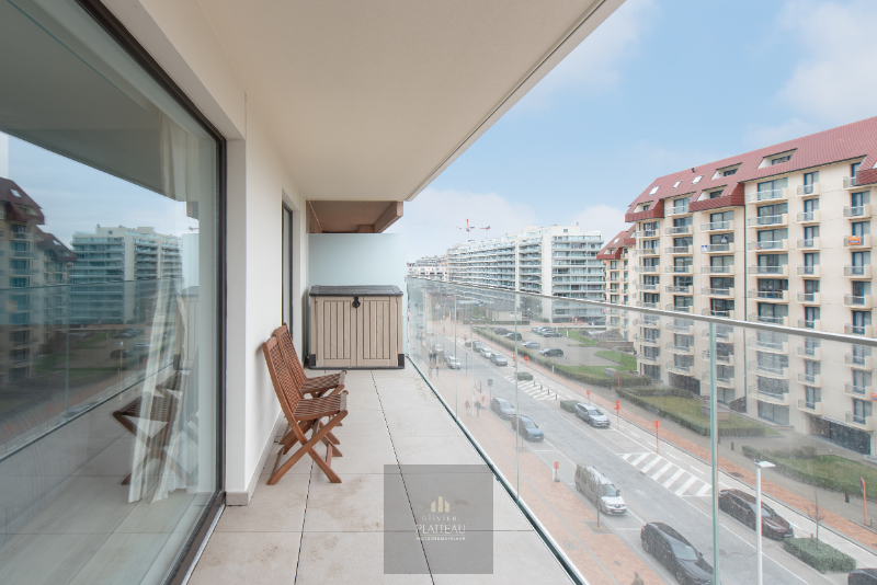 Ruim doorloop-appartement met 2 slaapkamers in de vernieuwde residentie Scorpio op de zeedijk te Nieuwpoort-Bad. - foto 5