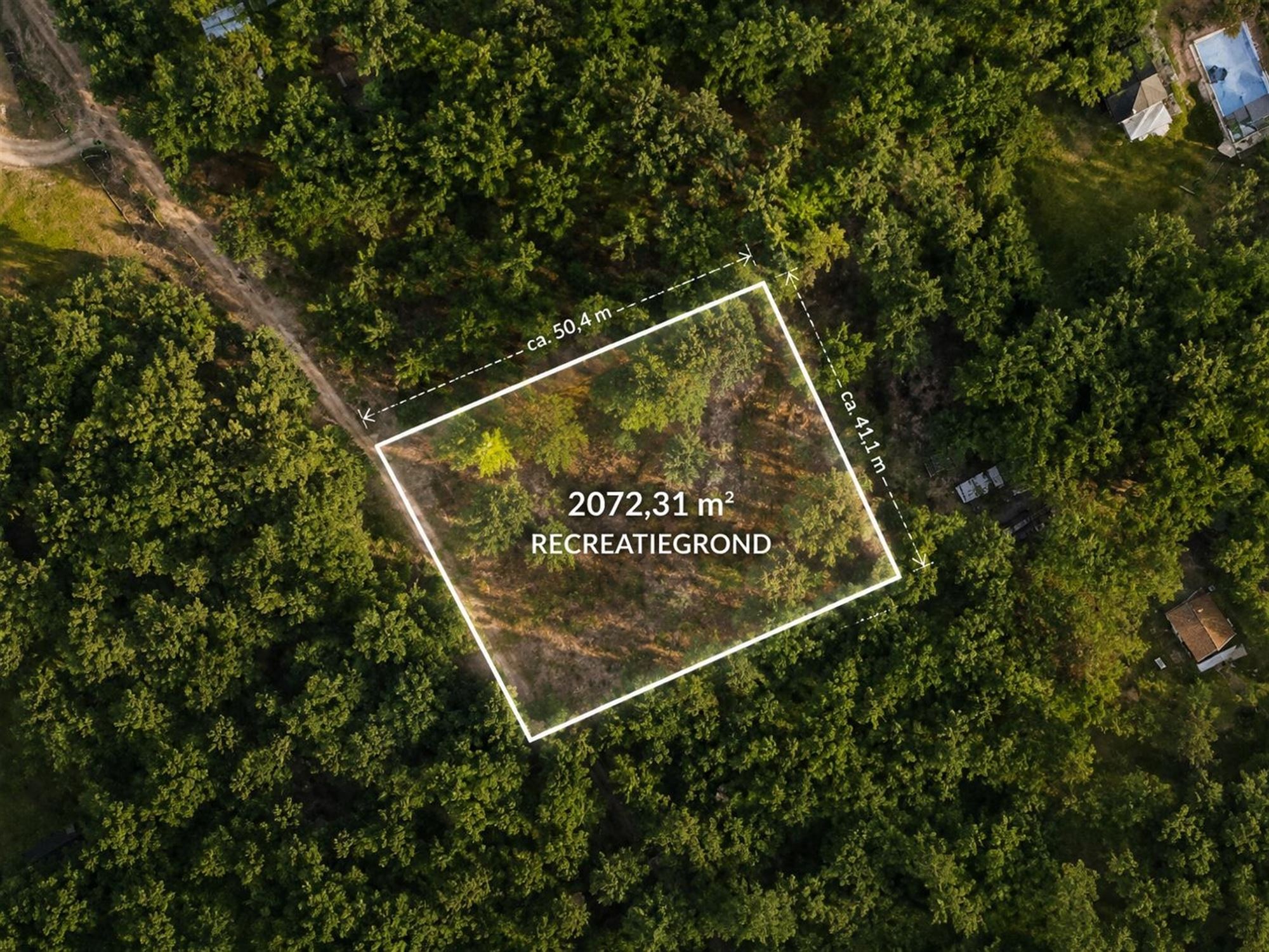Recreatiegrond van ca. 2.072 m² nabij De Lilse Bergen - foto 4