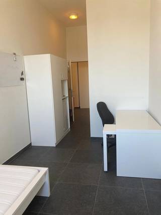 VOOR DE SNELLE BESLISSERS!<br />ACADEMIEJAAR 2026-2027<br /><br />Luxueuze studentenkamer met eigen sanitair in hartje Leuven nabij Grote en Oude Markt. Deze kamer bevindt zich op de derde verdieping, meet 17,7 m² en heeft een uitzicht over de tuin. De kamer heeft eigen sanitair (lavabo, wc en douche) en mag gebruik maken van een gemeenschappelijke moderne keuken. De kamer is ook volledig gemeubeld zijnde met bureau, stoel, boekenrek, kast, bed, frigo en gordijnen. Extra troef: elke student mag gebruik maken van de grote (7are!) gemeenschappelijke tuin. Top om te genieten of studeren in het zonnetje. <br /><br />De kamer is onmiddellijk beschikbaar Huurprijs 650 € + 75 € voor nutsvoorzieningen