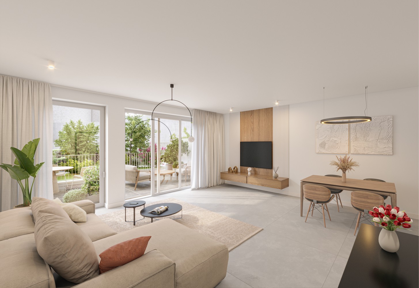 3slpk appartement van 110m² op 10min fietsen van Brussel - foto 2