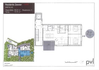 Profitez du luxe et de la durabilité dans ce magnifique appartement neuf situé à quelques pas de la mer. Le salon spacieux avec cuisine ouverte moderne forme un ensemble lumineux qui s'intègre parfaitement à la grande terrasse pour une sensation de vacances optimale. Cet appartement énergétiquement efficace est prêt pour l'avenir grâce à un certificat EPC A et au chauffage géothermique. Avec deux chambres spacieuses, un débarras séparé pratique et un local à vélos commun, tout le confort a été pensé. De plus, il est possible d'acheter un garage. Une occasion unique d'acquérir une propriété élégante et sans souci sur la côte !