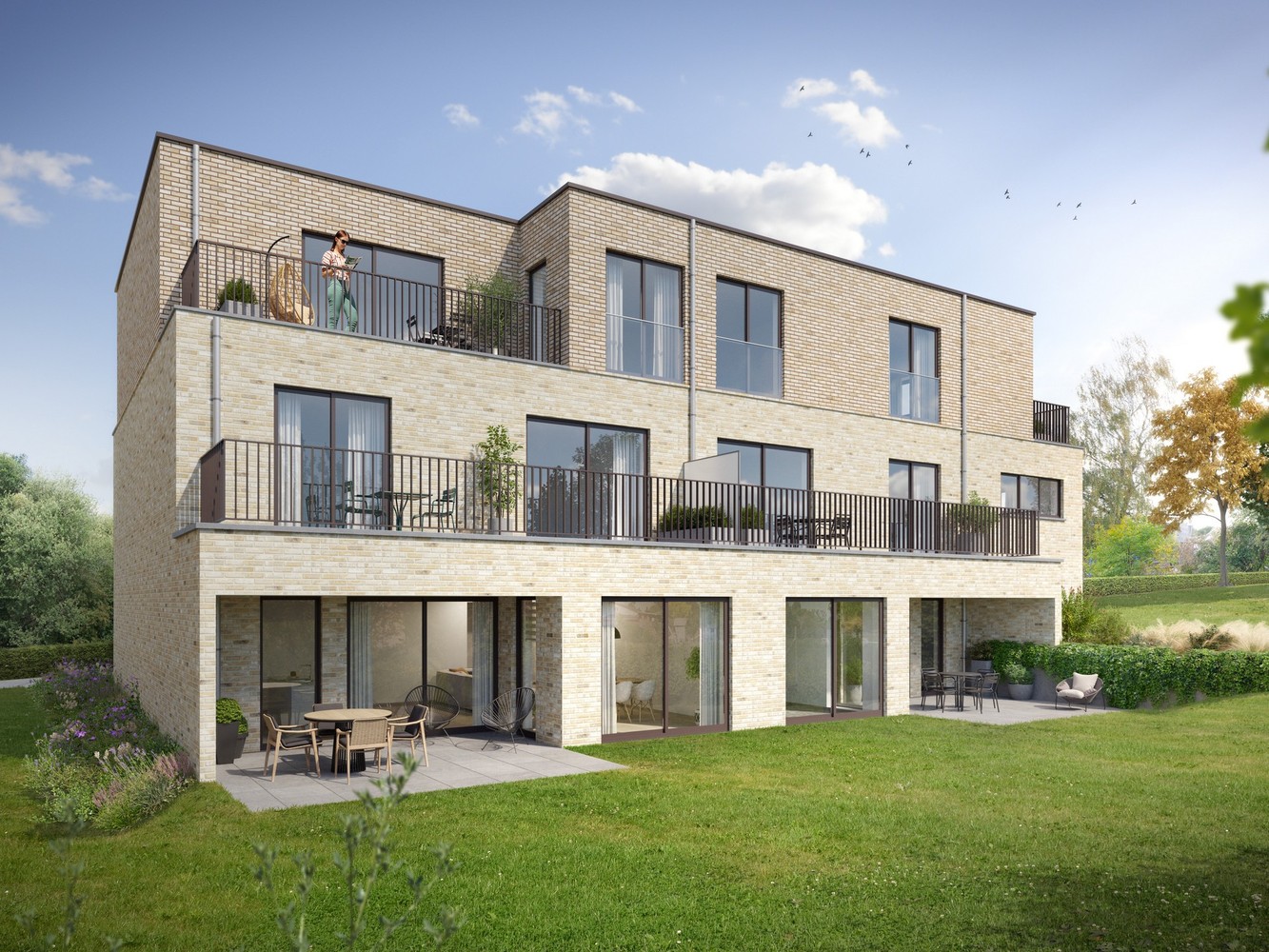 Appartement de 2 chambres, lumineux, grande terrasse de 34m² - photo 5