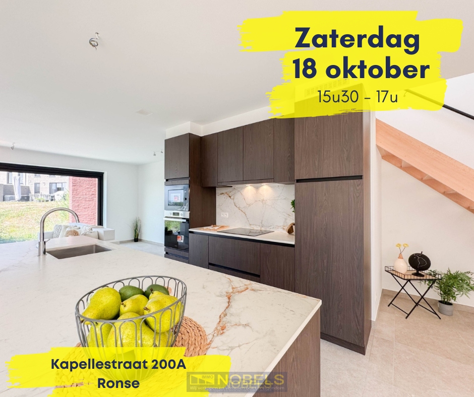 Te koop, trendy nieuwbouwwoning (6% BTW) met tuin op rustige ligging aan de rand van Ronse - foto 1