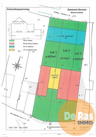 HINGENE (BORNEM) - Mooie bouwgrond, type gesloten, centraal en doch rustig gelegen.Dit perceel (LOT 3) maakt deel uit van een kleinschalige...