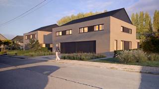 <strong>Immo Van Middelem biedt deze stijlvolle, energiezuinige, halfopen nieuwbouwwoning aan op een perceel van +/- 8a64ca te Ternat, op de grens met Dilbeek. De woning maakt deel uit van het kleinschalige project PASTORITA en is gelegen in een rustige straat met zicht op de achterliggende velden. Dankzij de nabijheid van het station van Sint-Martens-Bodegem en de goede verbindingen richting Brussel en Gent geniet u hier van landelijk wonen zonder afgelegen te zijn.</strong><br /><br />Benieuwd? Neem alvast een kijkje: https://youtu.be/RkTWoQls83s<br /><br />De woning heeft een ruime en praktische indeling, met een oppervlakte van ongeveer 229 m² (volgens EPB, inclusief zolder en garage). De grote ramen zorgen voor veel licht in de leefruimte, waar de eet- en zithoek aansluiten op een volledig ingerichte keuken met toestellen, waarvoor een budget van € 25.000 excl. btw is voorzien. Verder zijn er vier slaapkamers, twee badkamers en een afzonderlijk bureau voorzien. Ook de ruime zolder biedt extra mogelijkheden, bijvoorbeeld als hobbyruimte of bijkomende bergruimte. De woning wordt bovendien geschilderd opgeleverd in zachte tinten, met een stijlvolle mortexlook.<br /><br />Op het vlak van energiezuinigheid is de woning uitgerust met een warmtepomp, vloerverwarming en zonnepanelen. De goede isolatie draagt mee bij aan het lage, berekende E-peil van E17.<br /><br />De woning wordt aangeboden voor € 735.000, exclusief aankoopkosten. De grondwaarde is onderworpen aan registratiebelasting en de constructiewaarde aan btw. Mits voldaan aan de wettelijke voorwaarden kan de aankoop gebeuren met toepassing van het verlaagde btw-tarief van 6%.<br /><br />Deze woning biedt heel wat leefruimte voor gezinnen die op zoek zijn naar een comfortabele, energiezuinige nieuwbouwwoning in een groene omgeving.<br /><br />De gebruikte renders zijn louter illustratief en dienen om de sfeer, architectuur en voorziene materialen weer te geven. Ze kunnen afwijken van de uiteindelijke uitvoering en zijn niet bindend.<br />Kijk ook even op: https://pastorita.be.<br /><br />Contacteer Immo Van Middelem voor meer informatie!