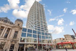 Gemeubeld 1 slaapkamer appartement op toplocatie in de nieuwe Antwerp Tower! Gemeubeld appartement voorzien van alle comfort in het centrum van...