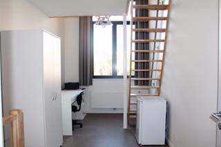 Nieuwe studentenkamer in de vorm van triplex in prestigieus project, Campus Vital. Deze studentenkamer bevindt zich op het eerste verdiep. Men...