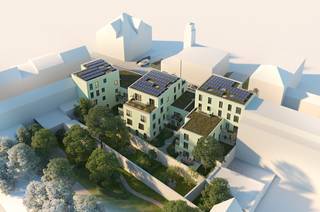 Naast de appartementen biedt Trevo4 ook twee commerciële ruimtes, gelegen op een absolute toplocatie in het hart van Oudenaarde. Dankzij de ligging tegenover cultureel centrum De Woeker en vlak bij de Grote Markt geniet u van een uitstekende zichtbaarheid en een constante passage.<br /><br />De ruimtes worden casco verkocht, zodat u ze volledig kan inrichten volgens de noden en uitstraling van uw zaak.