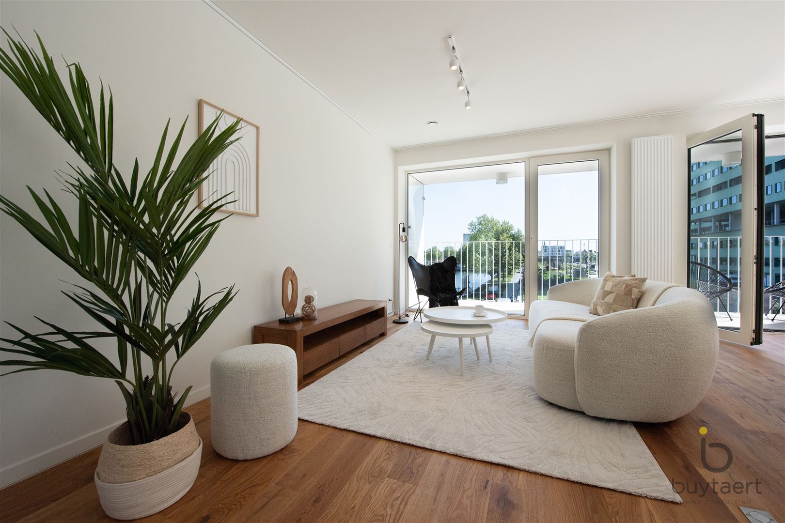 Luxe 3 slpk appartement met een gigantisch terras met zicht op het Kempisch dok. - foto 1