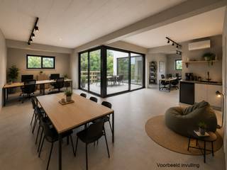 Momenteel casco kantoorruimte (ca 180 m²) met terras (ca 20 m²), gesitueerd op de eerste verdieping van een recente industriebouw in het kloppend hart van ondernemend Gavere (zijnde het industrieterrein Legen Heirweg).<br /><br />De eigendom kan casco gehuurd worden aan € 725/maand.<br />De verdere afwerking kan eveneens gebeuren in overleg tussen huurder en verhuurder, mits correctie van de hogervermelde huurprijs. <br /><br />Parkeerplaatsen ter beschikking aan het gebouw. <br />Sanitair is eveneens ter beschikking en bevindt zich op het gelijkvloers. <br /><br />PS: Render louter ter visualisatie van de mogelijke inrichting.