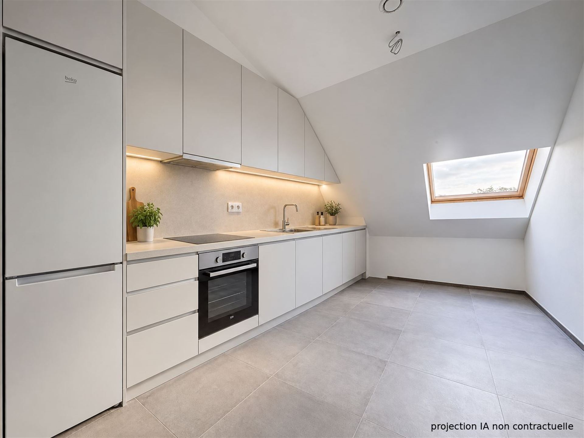 Appartement te koop in Fontaine-L'Evêque met 1 slaapkamer - foto 2