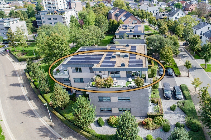 INVESTERINGSPAND: TOP GELEGEN PENTHOUSE MET UNIEK TERRAS EN LEVENSLANGE HUURDERS - foto 1