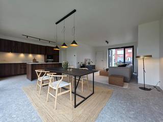 Nieuwbouwwoning met terras en grote aangelegde tuin, gelegen in het woonproject Lijstergalm in Kuurne.Deze woning heeft een E-peil van 5 dankzij 6...