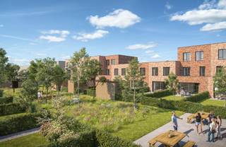 Je wordt zeker aangenaam verrast door de harmonieuze sfeer die de nieuwe woonbuurt ‘Eksterlaer’ uitstraalt, dankzij de uniforme, moderne architectuur van dit woonerf-concept. De autoluwe straten en het vele groen zorgen ervoor dat het er aangenaam wonen is voor je hele gezin.<br /><br />Deze fijne buurt heeft enkele kleinschalige appartementsgebouwen. Elk appartement heeft een aangename leefruimte met open keuken, een mooi, ruim terras of gezellige tuin met 1 tot 2 slaapkamers en een ondergrondse parkeerplaats.<br /><br />Wens je meer informatie of kom je graag een kijkje nemen? Contacteer Christophe Blassieaux op het nummer 03 808 15 31 of kijk op onze website www.matexi.be/deurne.