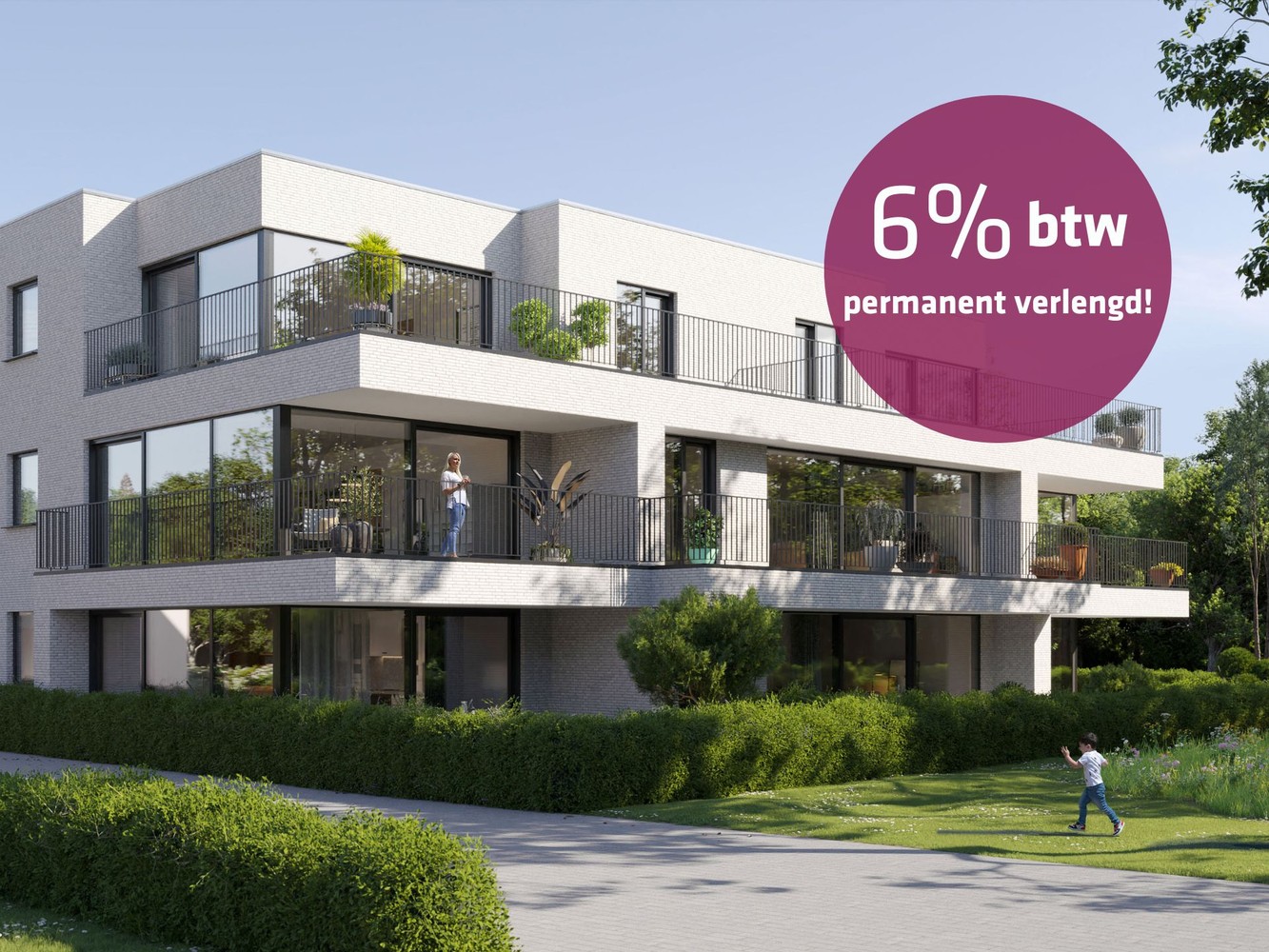 2 kamerappartement op gelijkvloers met privétuin - foto 1