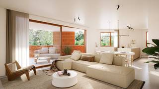 <strong>LANCERINGSVOORWAARDEN</strong><br /><br />Dit één slaapkamer appartement is gelegen op het gelijkvloers van een kleinschalig gebouw bestaande uit 6 appartementen.<br />Dit lichtrijk appartement geniet van volgende indeling: <br />Bij het betreden van dit appartement komt u in een afgesloten inkomhal met ruimte voor een vestiaire, die toegang biedt tot een apart toilet en de leefruimte met open keuken. <br />Via de nachthal geraakt u tot een grote technische berging alsook uw slaapkamer met en-suite badkamer. <br />Tot slot beschikt dit appartement nog over een zuidgeorienteerd terras.  <br /><br />De ondergrondse parkeergarage biedt plaats aan wagens en kelderbergingen en bovengronds kan u zelfs bakfietsstelplaatsen terugvinden, zodat zowel autobestuurders als fietsers hier vlot hun weg vinden. Bovendien bevindt het openbaar vervoer zich op wandelafstand en is er een uitstekende ontsluiting naar de ring van Lier. Een wandeling of fietstocht maken langs de Nete? Dan kan u gebruikmaken van de Rijenweg, een voetweg dat langs residentie Reyenhof loopt. <br /><br />De verkoop geschiedt onder BTW op het constructie-aandeel en registratierechten op het grondaandeel en onder de voorwaarden van de wet Breyne. <br />Voor meer informatie, aarzel niet ons te contacteren op nummer 03/337.50.70 of surf naar www.vbvastgoed.be/nieuwbouw