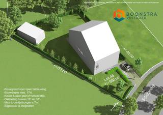 Op een uitstekende locatie te Berlaar bevindt zich deze bouwgrond van 911 m² voor een open bebouwing. U geniet hier van een uitstekende ligging en in de nabijheid van winkels, scholen en het openbaar vervoer. <br /><br />Deze bouwgrond biedt tal van stedenbouwkundige mogelijkheden. De render geeft een indicatieve weergave van een mogelijke woning volgens de geldende bouwvoorschriften conform de verkaveling.<br /><br />Bouwvoorschriften:<br />- Bouwgrond voor open bebouwing<br />- Enkel eengezinwoning (met inbegrip van zorgwoning toegelaten)<br />- Functies complementair aan het wonen, zoals kantoorfunctie, vrij beroep, dienstverlening, zijn toegelaten<br />- Max. kroonlijsthoogte bij is 7m<br />- Bouwdiepte max. 17m<br />- Hellend dak of plat dak<br />- Een kelderverdieping is toegelaten<br />- Bijgebouw is toegelaten<br />- Garage is toegelaten<br /><br />Dit is een uitstekende opportuniteit als u op zoek bent naar een bouwgrond voor een open bebouwing te Berlaar. Contacteer ons voor meer informatie op 0472 82 80 66 of neem een kijkje op www.boonstravastgoed.be.<br /><br />Bijzonderheden:<br />- Perceel = 911 m²<br />- Uitstekende ligging<br />- Open bebouwing