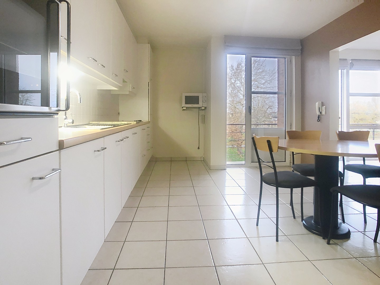 Verrassend groot appartement met zicht op het mooie E. Dermautpark. - foto 4