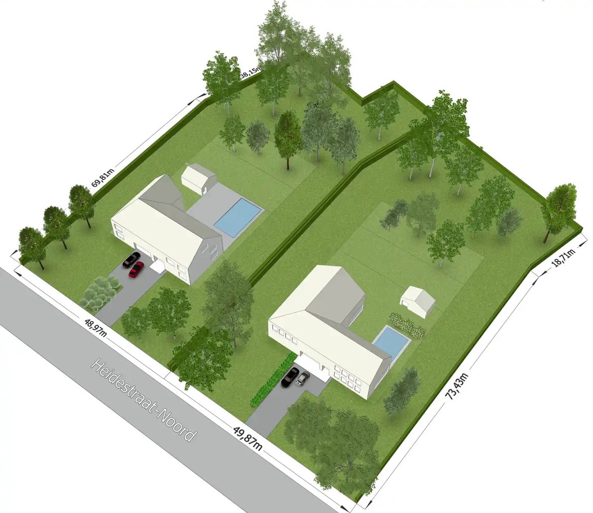 Bouwgrond (5.003 m²) voor een open bebouwing in Kapellen! - foto 2