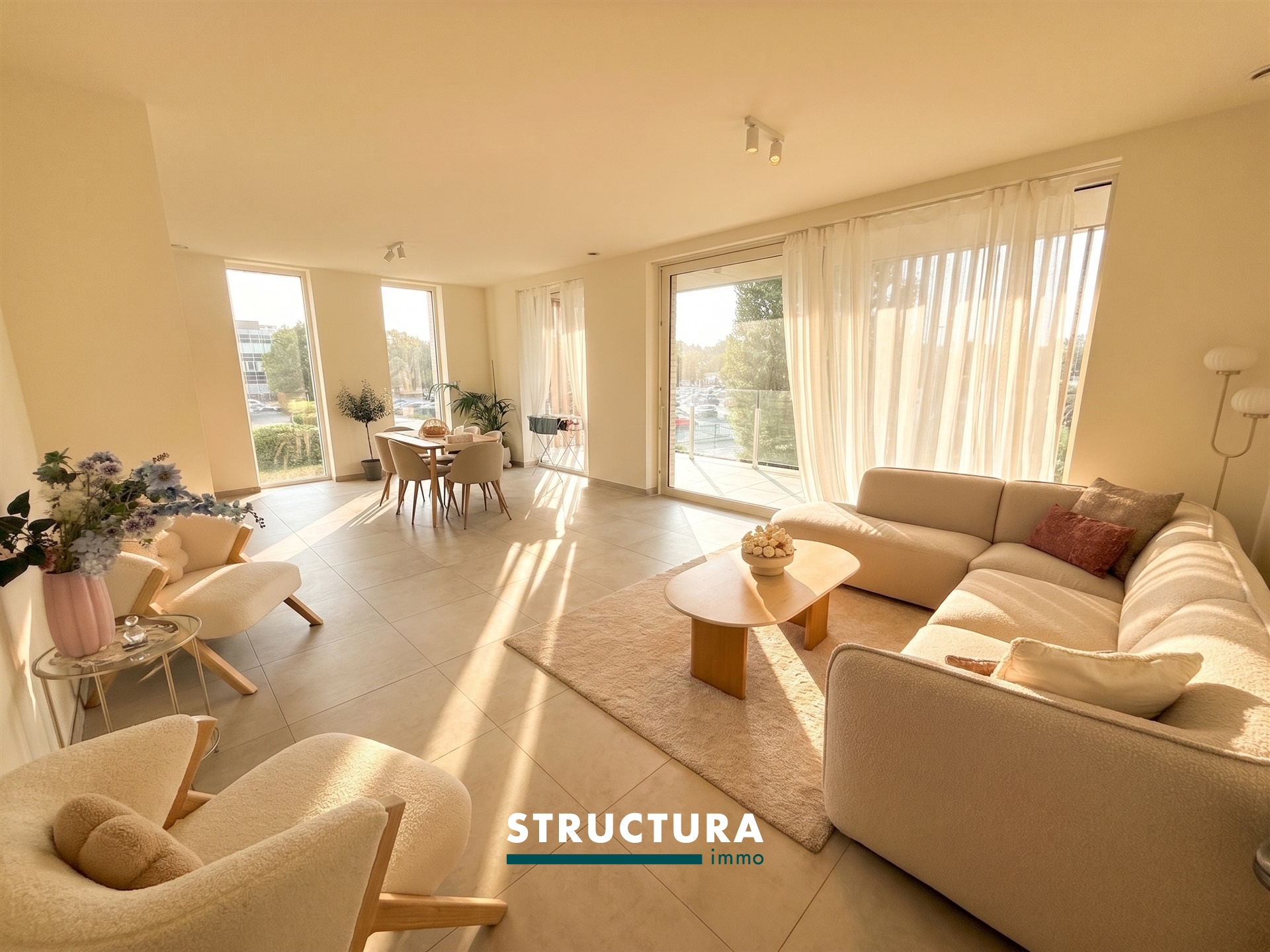 Appartement avec 2 chambres et terras - photo 2