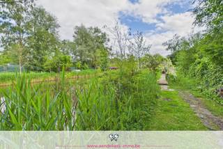 Tussen het groen en de rust aan de Vlakerweg in Maaseik bevindt zich deze recreatievijver met chalet op een perceel van 1.644 m².<br /><br />Wie hier aankomt, merkt meteen dat dit geen klassiek recreatief verblijf is. De natuurlijke omgeving, het water, de aanleg van het perceel en de chalet creëren samen een bijzonder kader waar rust en natuurbeleving centraal staan.<br /><br />De chalet werd ingericht als vakantieverblijf en geniet van een sterke connectie met de buitenomgeving. Vooral de ruime veranda vormt een echte meerwaarde, met grote raampartijen en een rechtstreeks zicht over de vijver. Daarnaast omvat het verblijf onder meer een leefkeuken, slaapkamer, badkamer en berging.<br /><br />Ook buiten werd de eigendom verder ingericht met terrassen, een mooi aangelegd wandelpad en een afzonderlijk bijgebouw met verschillende bergruimtes en een extra toilet.<br /><br />Een bijkomend praktisch voordeel is de aanwezige dieptepomp voor het bijvullen van de vijver, waardoor men hiervoor niet afhankelijk is van de gemeenschappelijke installatie.<br /><br />Deze eigendom richt zich in het bijzonder tot kandidaat-kopers die op zoek zijn naar een recreatieve plek midden in het groen, waar rust, natuurbeleving en verblijfskwaliteit primeren op klassieke woonstandaarden.<br /><br />Het meubilair is inbegrepen in de verkoop.<br /><br />Belangrijk: het goed is gelegen in natuurgebied. Daarnaast is er een stedenbouwkundig dossier gekend met betrekking tot onder meer de vijver, chalets en afsluiting.<br /><br />Heb je interesse in deze bijzondere eigendom? Contacteer ons gerust. Wij lichten de specifieke context van het goed graag verder toe voor of tijdens een bezichtiging.