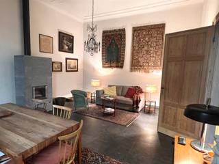 BINNEN “DE VRIJHEID” GELEGEN GERENOVEERD BURGERHUIS MET ATELIER, VOORMALIGE DEKENIJ, BESTAANDE UIT:EEN WOONHUIS MET INKOMHALL; LIVING; KEUKEN...