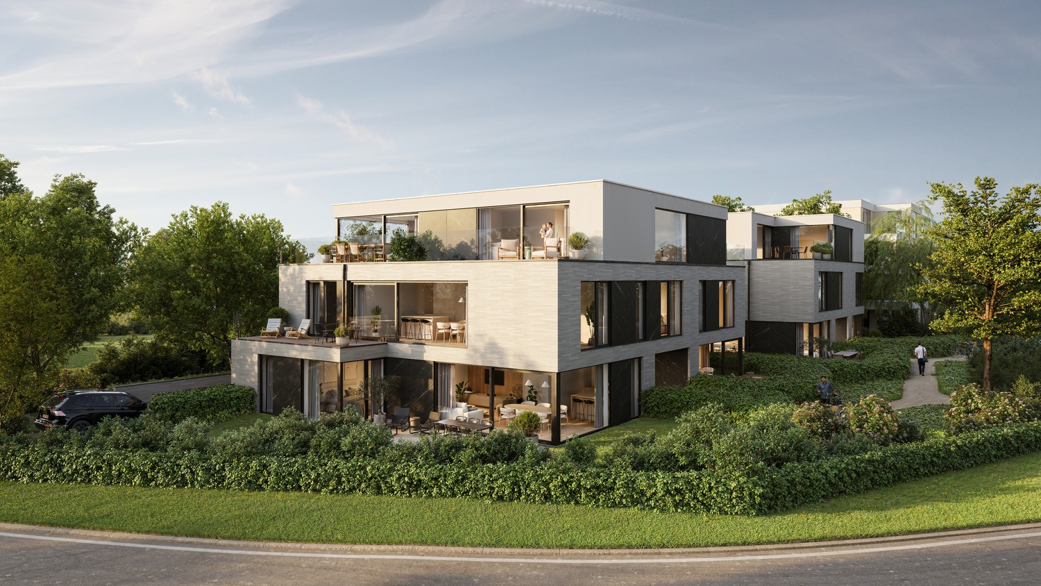 Schitterende penthouse met 2 slpkrs en 2 ruime terrassen - foto 2