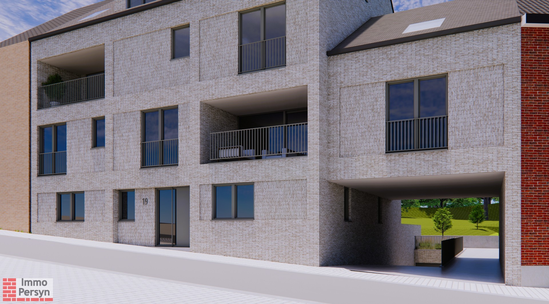 Projectgrond te koop in centrum Scherpenheuvel – 1887 m² met vergunde plannen voor 8 appartementen - foto 4