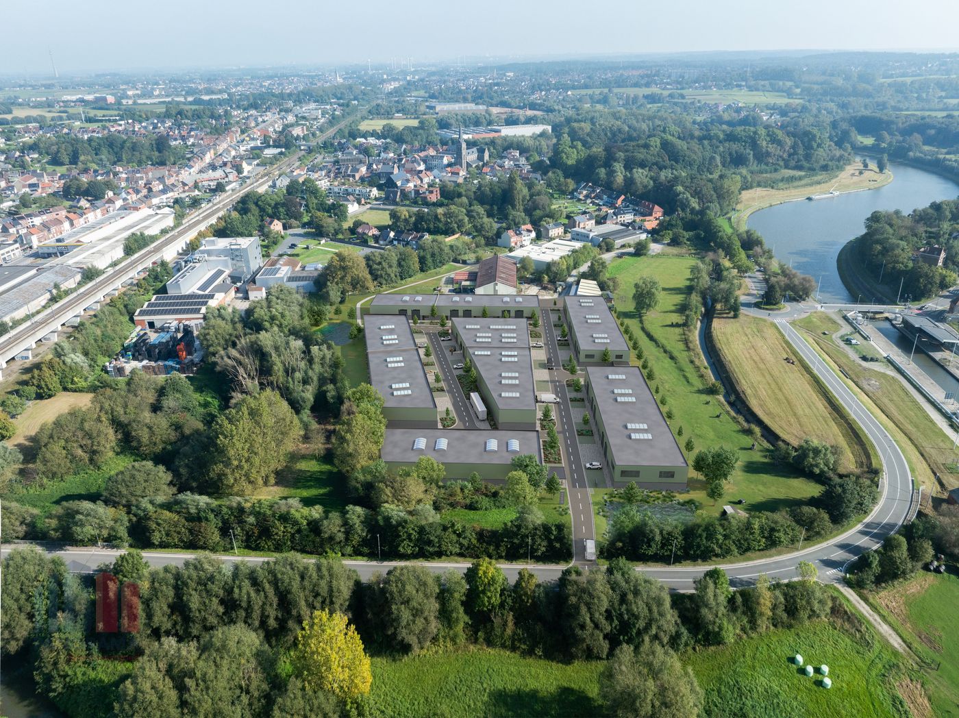 NIEUWBOUW KMO-UNIT VAN 162 m² TE LEMBEEK - foto 5