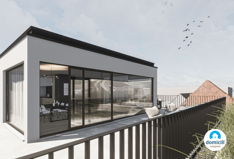 KORTEMARK: Penthouse 3.01 met 2 comfortabele slaapkamers, 2 ensuite-badkamers en 111,60m² uitgestrekt zitterras gelegen op de derde verdieping van Nieuwbouwresidentie Mila en Nora - foto 4