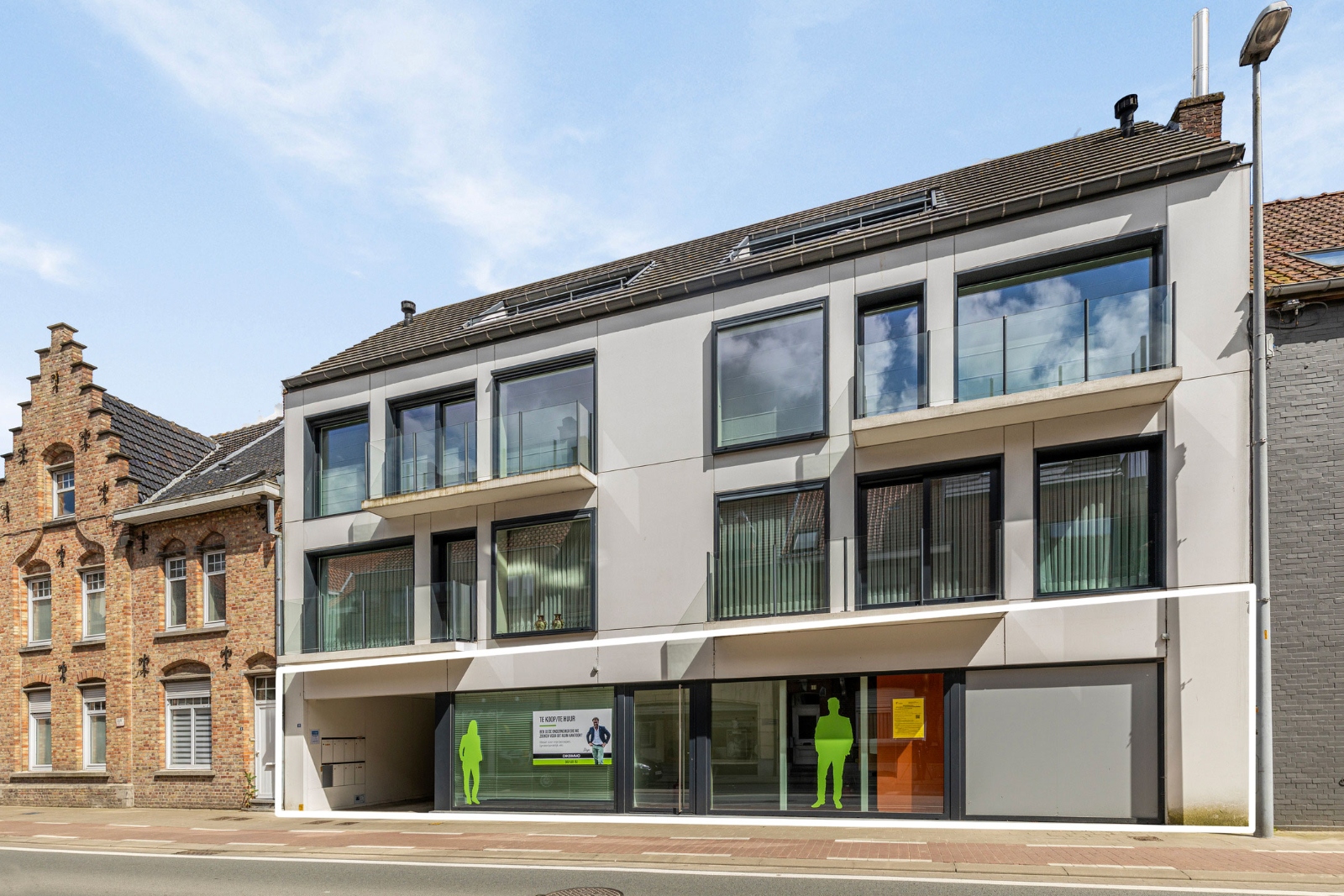 Kantoor- of praktijkruimte met 3 staanplaatsen - foto 4