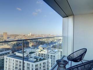 Gemeubeld nieuwbouw appartement met prachtig uitzicht over ’t Eilandje en de Schelde. In de nieuwe residentie DOKTOREN nabij het Kempisch dok en...