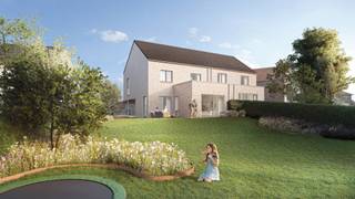 VALIMMAS verkoopt deze mooi gelegen nieuwbouw driegevelwoning met carport en grote tuin... Het gelijkvloers bestaat uit een inkomhal, een toilet,...