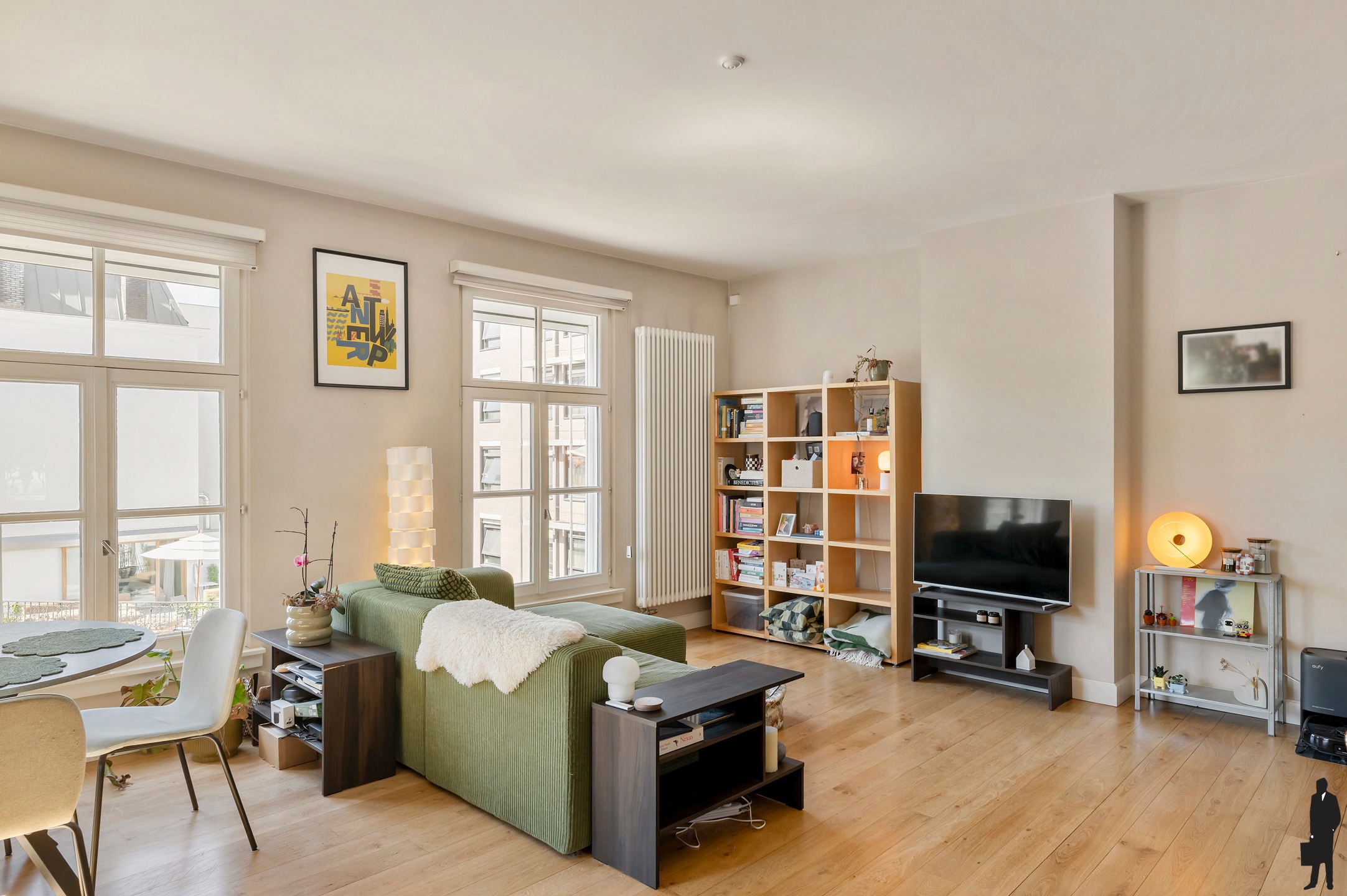 Hoekappartement met zicht op Leopoldplaats - foto 4