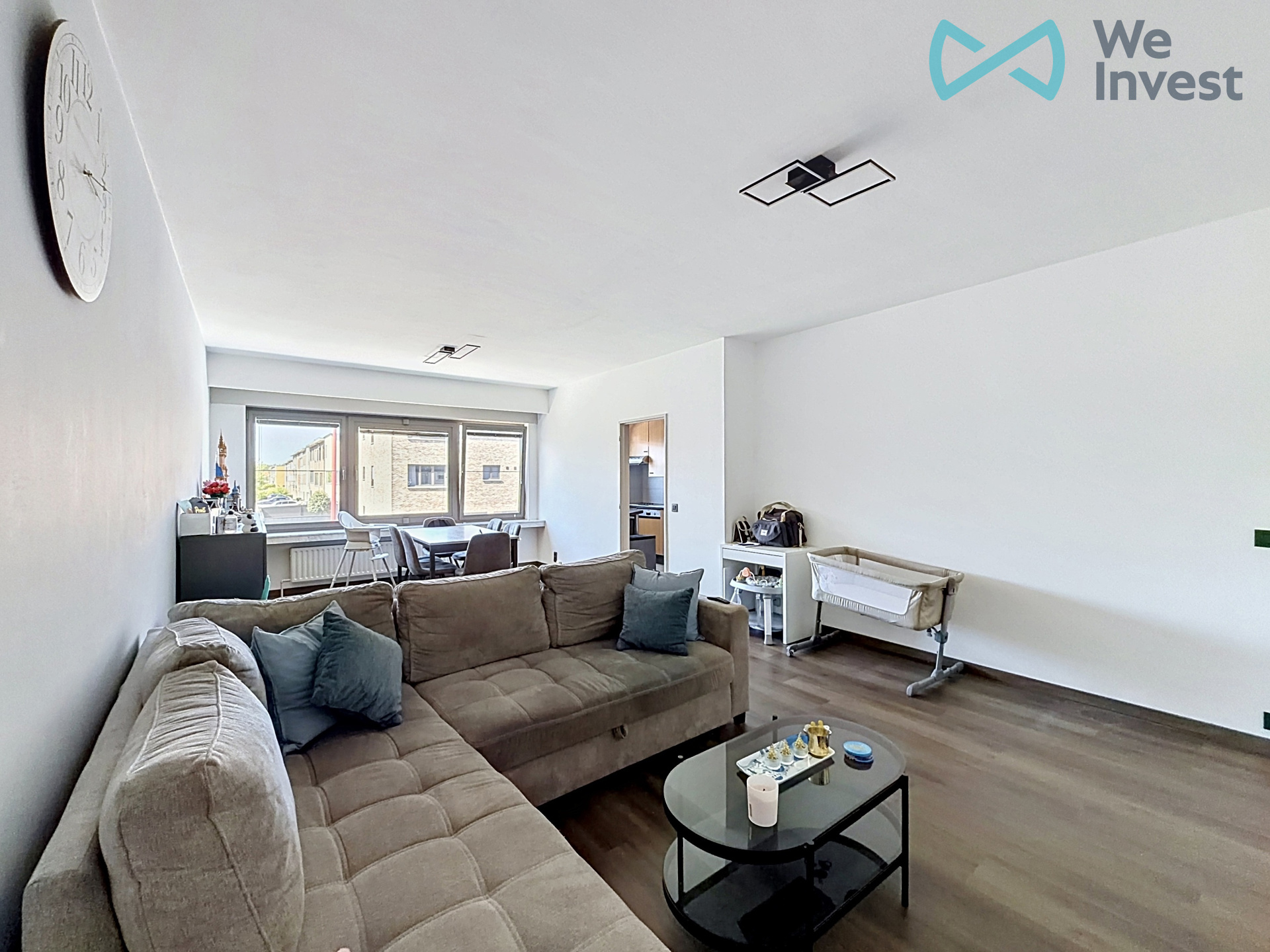 Ruim instapklaar appartement met 2 slpk, terras én garagebox - foto 4
