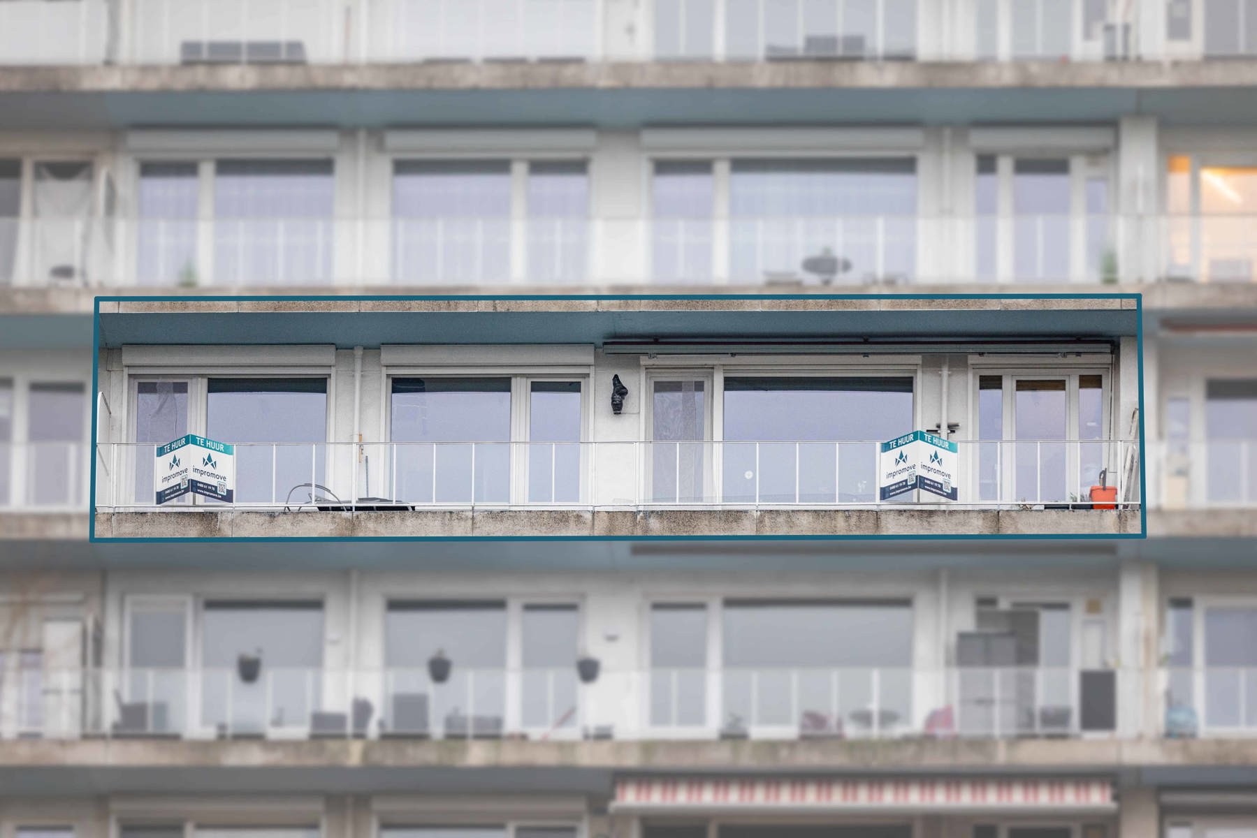 Appartement met twee slaapkamers en groot terras in Zellik  - foto 5