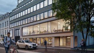 The B.HIVE project, located at 42-44-46 Rue Dejoncker in Saint-Gilles, offers a unique opportunity for companies looking to set up in a prestigious and fully modernized setting.A strategic locationIn the heart of Brussels, the building enjoys an exceptional location, parallel to the famous Avenue Louise. The dynamic neighborhood offers immediate access to numerous restaurants, shops, and gyms, as well as excellent public transportation links (metro, tram, train).Sustainability and modernityThe building is undergoing a complete renovation to meet the highest standards of energy performance and comfort. The project incorporates the latest sustainable technologies:- Heat pump heating (gas-free) - Solar panels - New ventilation system - LED lighting Surface areas and conditionsSeveral floors are available for rent:- 1st floor: 535 m² - 3rd floor: 519 m² - 4th floor: 482 m² Financial conditions (per m²/year):- Rent: €195 - Charges: €35 - Property tax: €30 - Regional tax: €18 Parking is also available at a cost of €1,500/year.