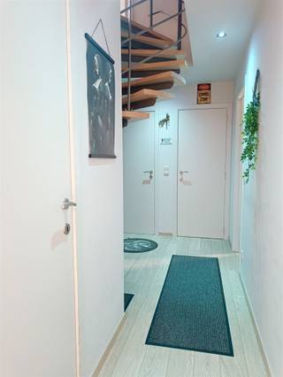 <p><span>Direct instapklaar en mooi duplexappartement op de tweede verdieping in residentie 'Casa Nathan', in het centrum van De Haan.</span></p><p><span>Het appartement beschikt over een inkomhal, gastentoilet, ruime woonkamer met open keuken, mooi terras, 2 slaapkamers met elk een eigen douchekamer en een berging op het gelijkvloers.</span></p><p><span>Het gebouw beschikt over een fietsenberging en een lift.</span></p>
