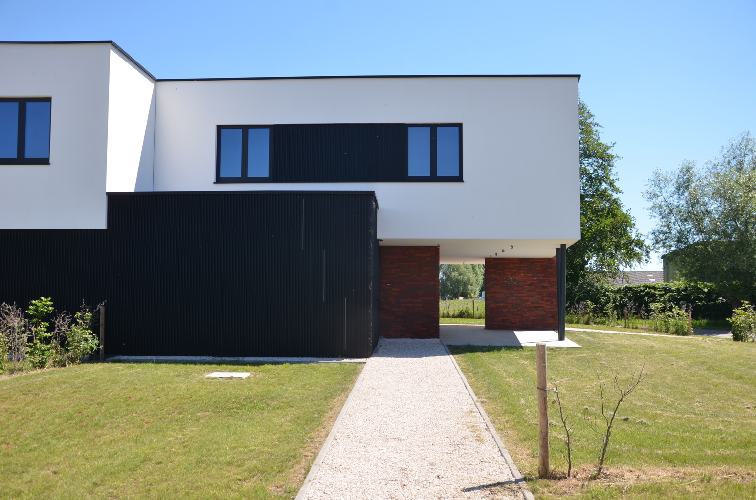 Passiefhuis - nieuwbouw op de grens van Lokeren en Overmere - foto 3