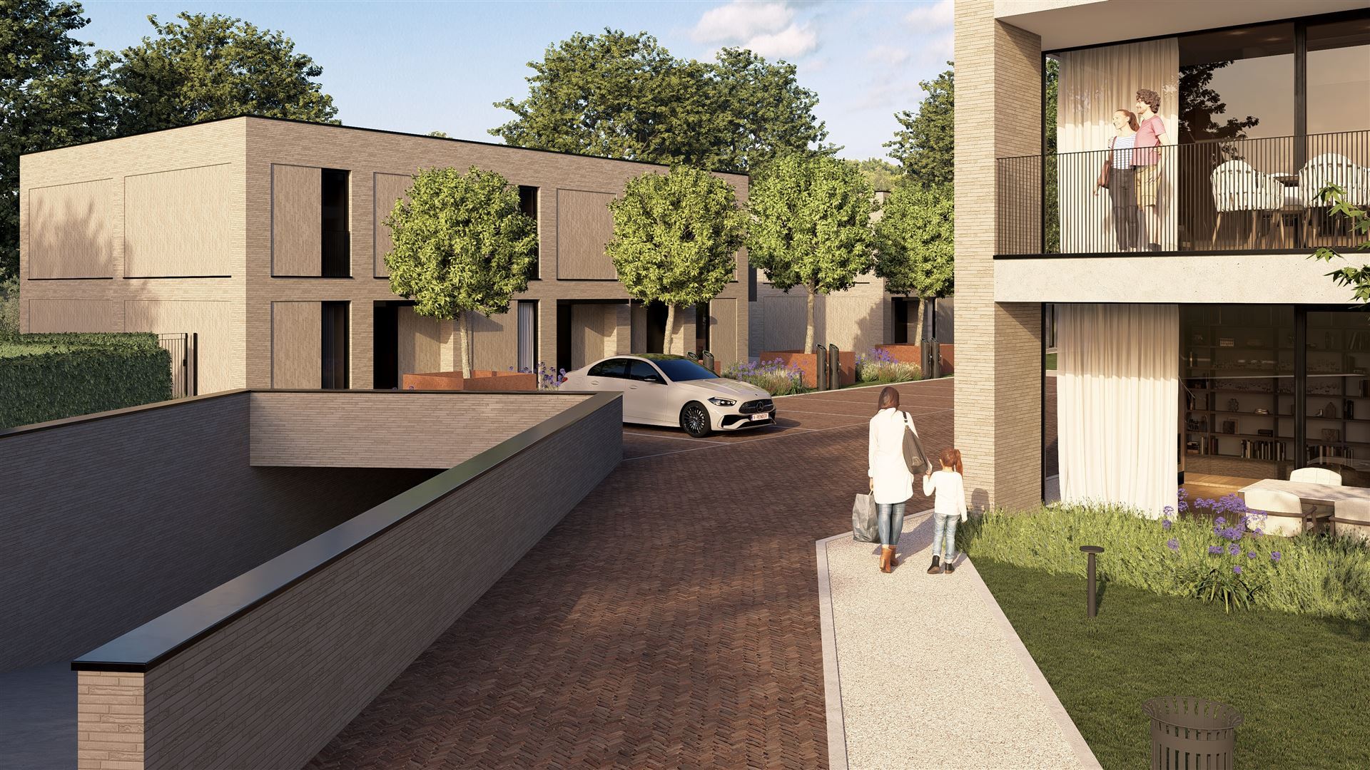 Nieuwbouwapp met 2 slpk - UPDATE bouwwerken gestart - foto 4
