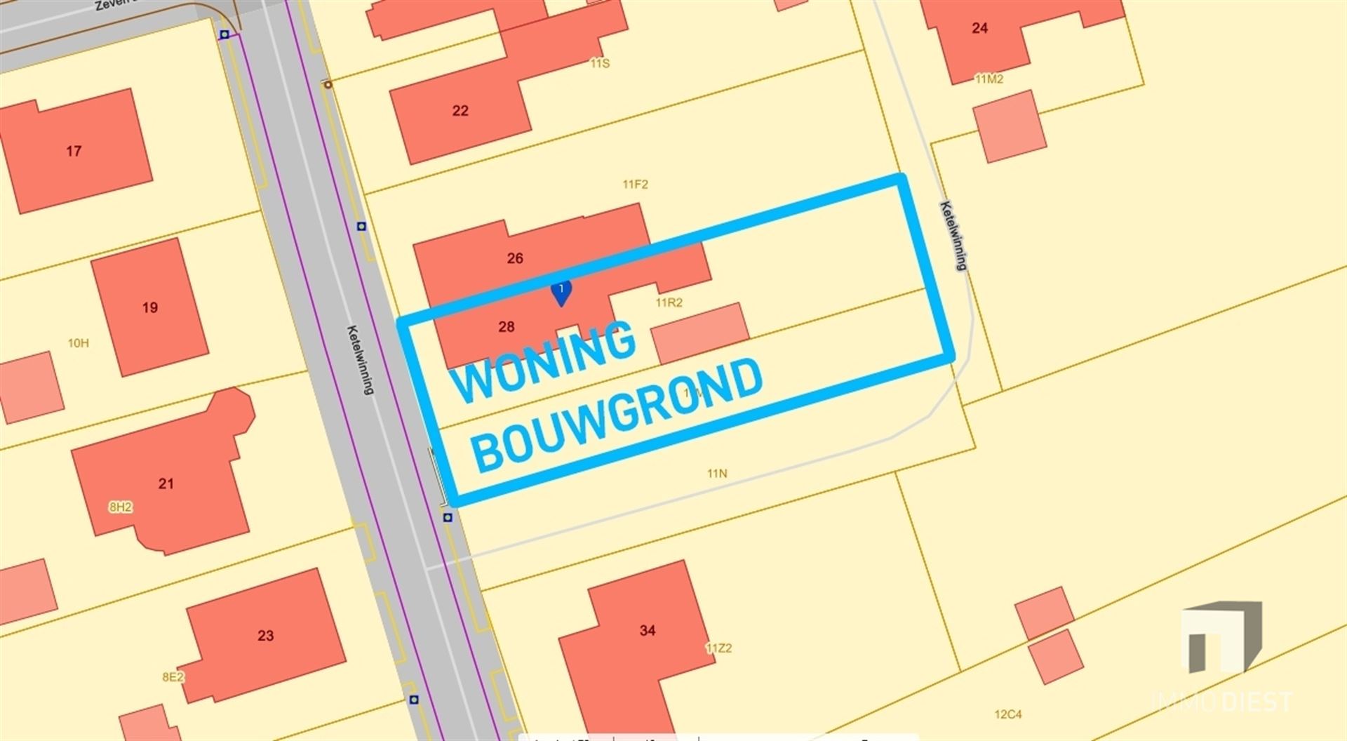 Stevige woning met 3 slpks en tuin + bouwgrond - foto 5