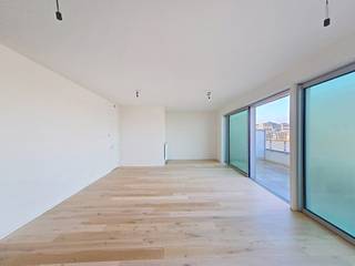 BRUSSEL - Quai des Péniches, dicht bij vervoer, winkels en culturele centra, in de prachtige woonwijk Canal Wharf, prachtig penthouse op de...