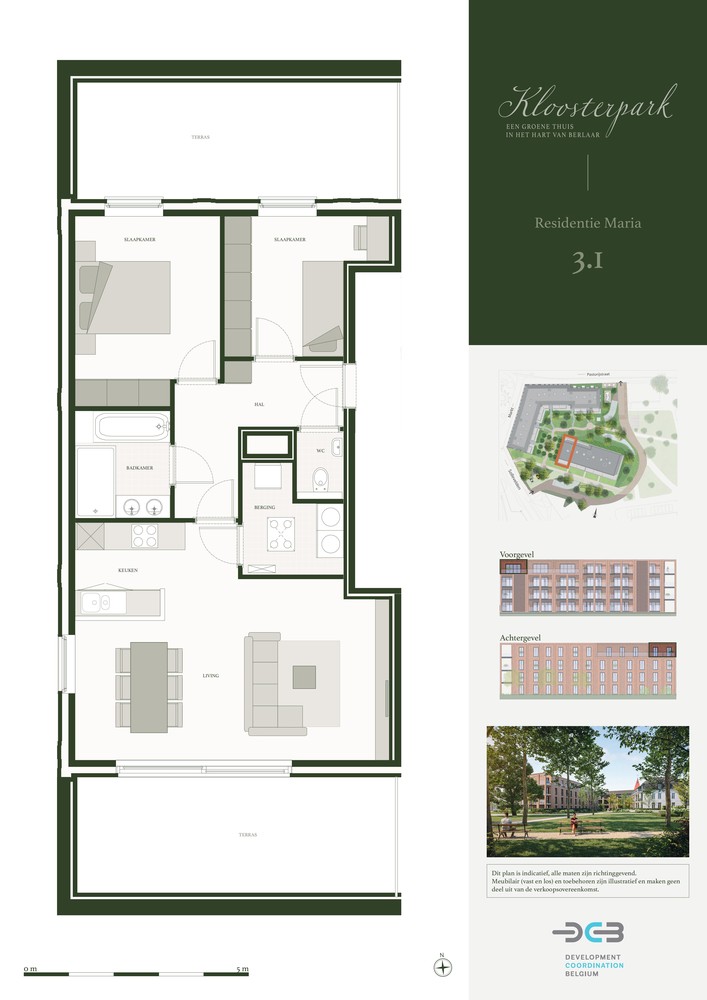 Appartement à vendre à Berlaar avec 2 chambres - photo 1