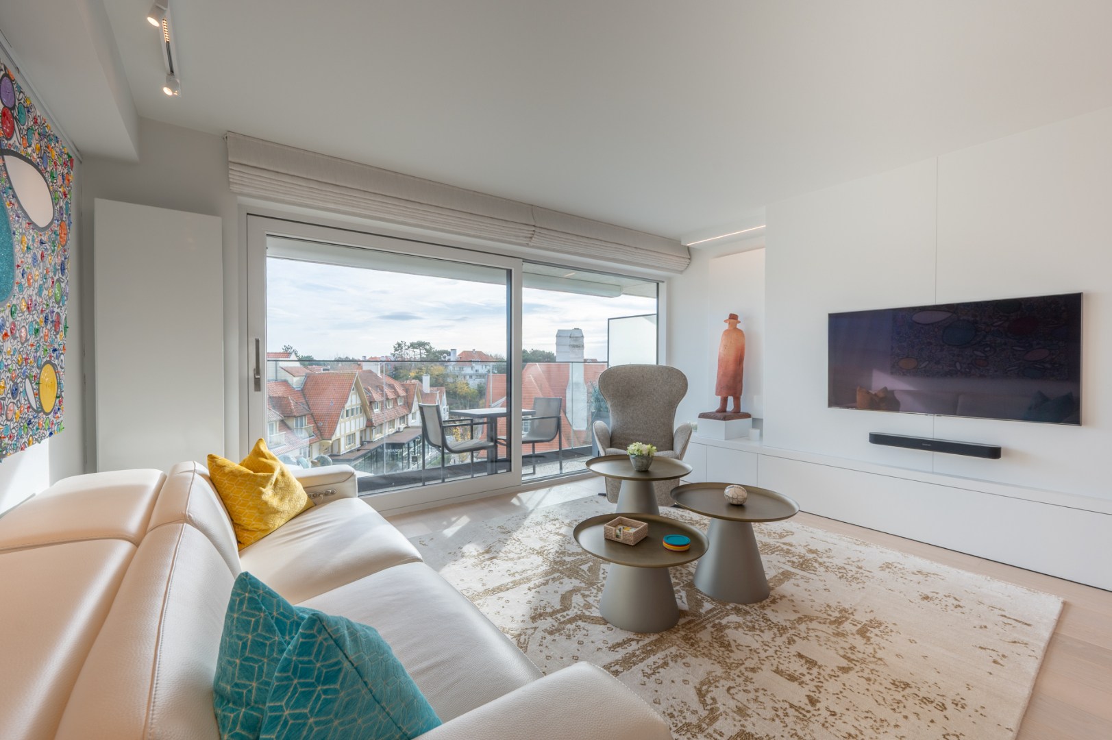 Emplacement de premier choix au Zoute : appartement rénové entre la place Albert et la place du Triangle. - photo 5