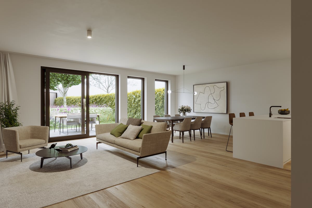 Nieuwbouwproject Evergreen: Duurzaam wonen in centrum Mortsel. - foto 1