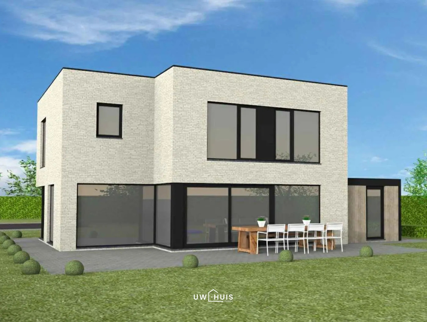 Bouwgrond voor open bebouwing van 717m2 - foto 5